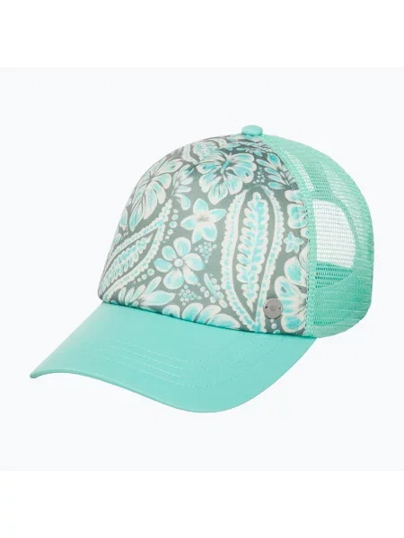 Șapcă pentru femei ROXY Beautiful Morning oil green wildside paisley verde