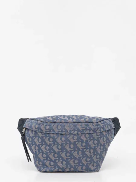 Torbica za okoli pasu Calvin Klein modra
