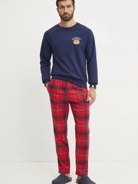 Кофта United Colors of Benetton x GARFIELD з аплікацією синій