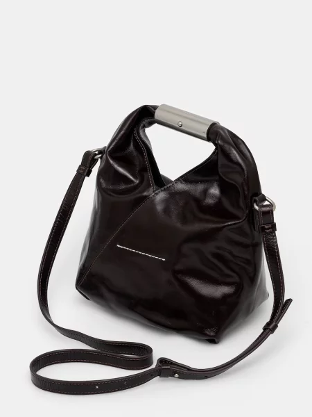Кожаная сумка через плечо Mm6 Maison Margiela