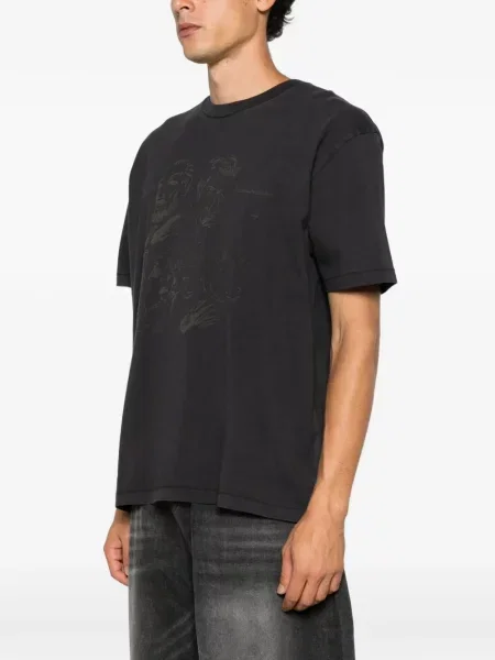 Tricou Kidsuper cu imagine negru