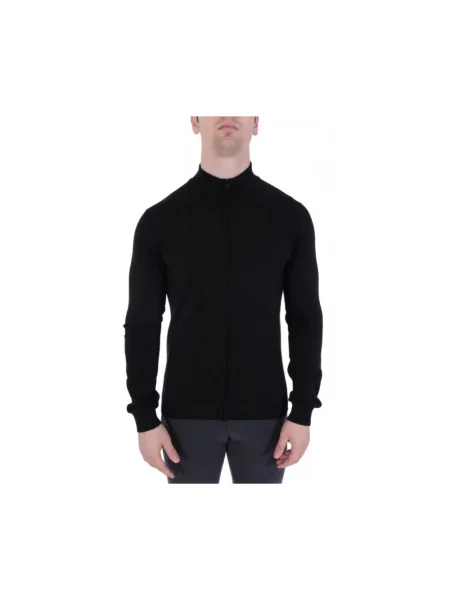 Sweter Hugo wełniany czarny