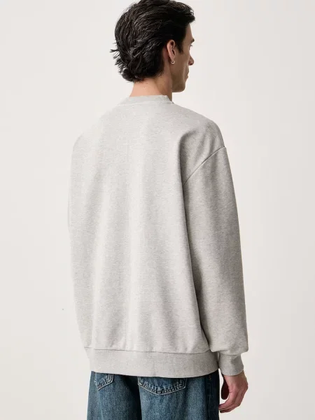 Les Deux bluza szara
