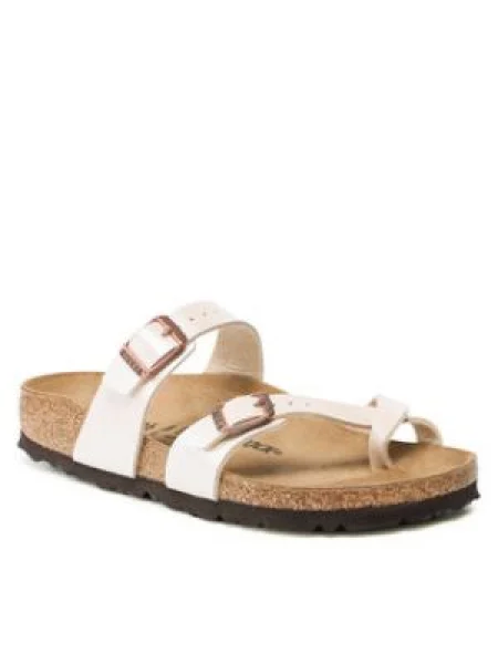 Papuci Birkenstock bej