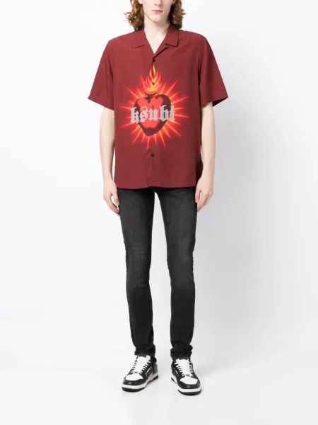 Skinny jeansy skinny Ksubi czarne