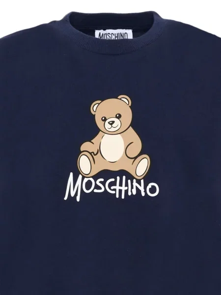 Koszulka dziecięca Moschino niebieska