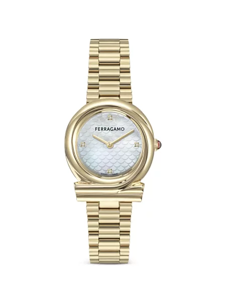 Ceas Ferragamo alb