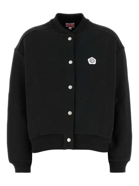 Kurtka bomber Kenzo w kwiatki czarny