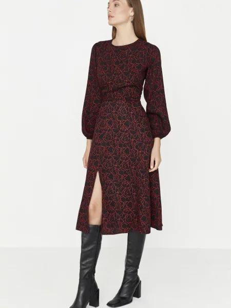 Rochie Trendyol țesută negru