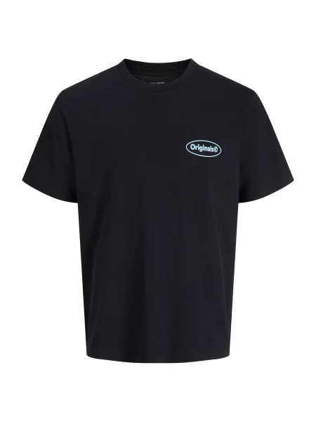 Jack & Jones Junior Tricou albastru deschis / galben miere / sângeriu negru