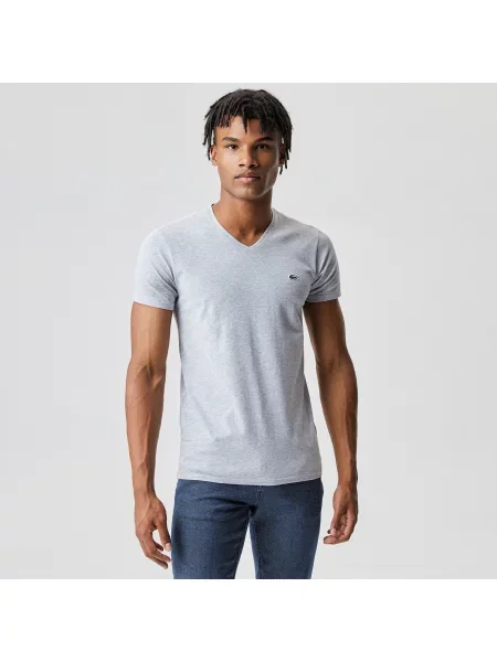 Футболка Lacoste серая