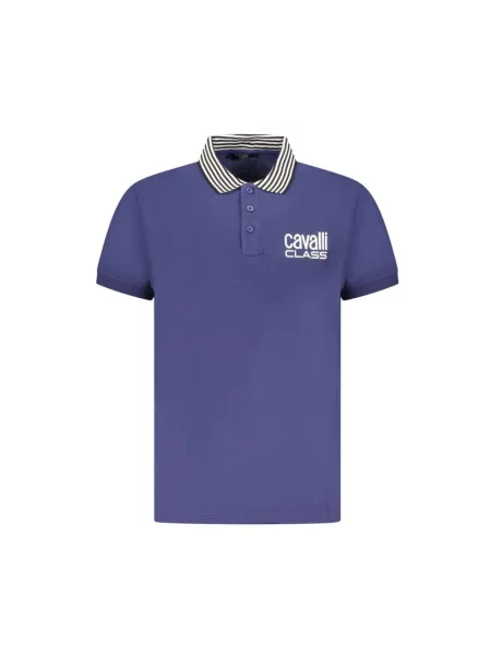 Polo Cavalli Class z krótkim rękawem niebieskie