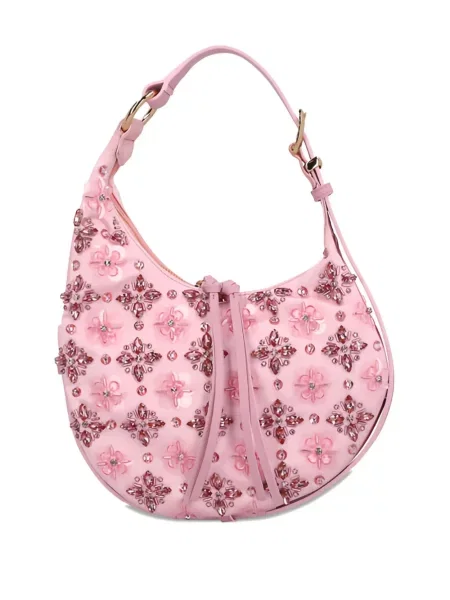 Torebka Des Phemmes w kwiatki różowa