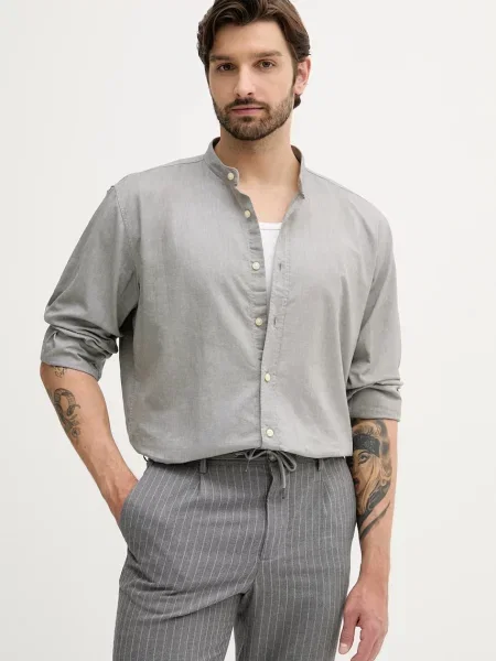 Srajca BOSS Orange zelena