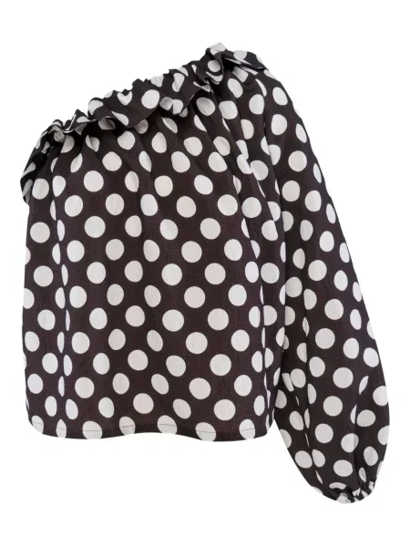 Bluzka Sleeper w grochy czarna