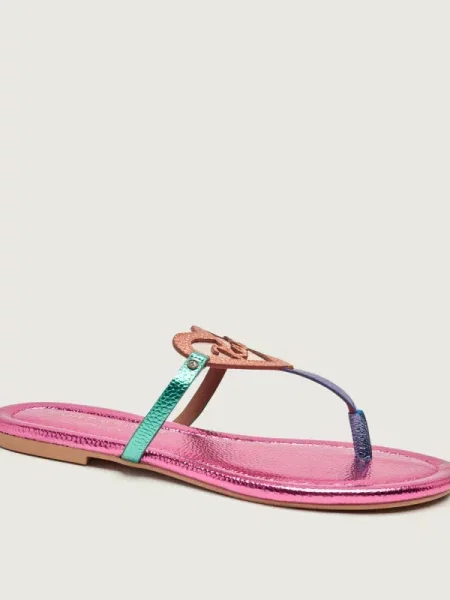 Șlapi Kurt Geiger cu motiv cu inimi