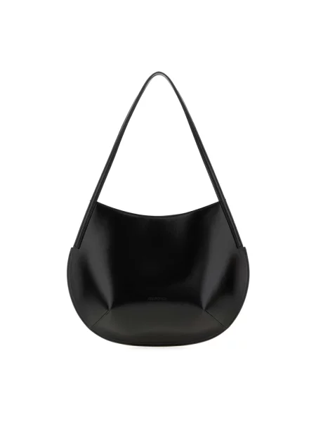 Torebka Jil Sander skórzana czarna