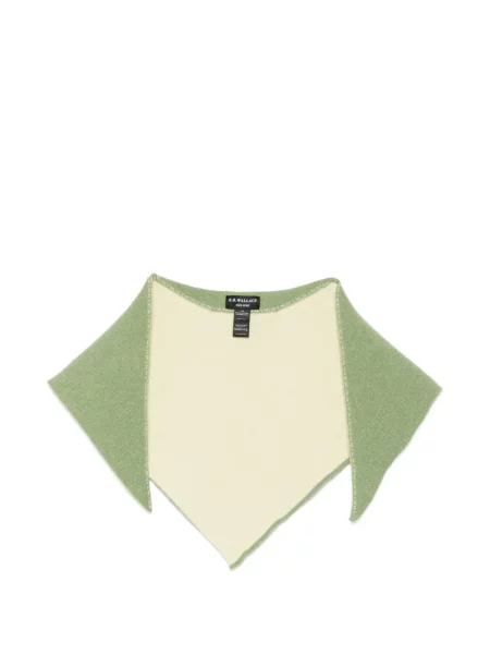 Fular B.b. Walace tricotate verde