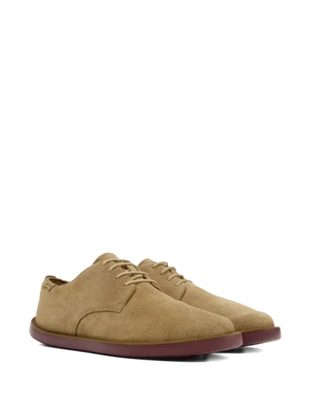 Pantofi derby Camper din piele de căprioară