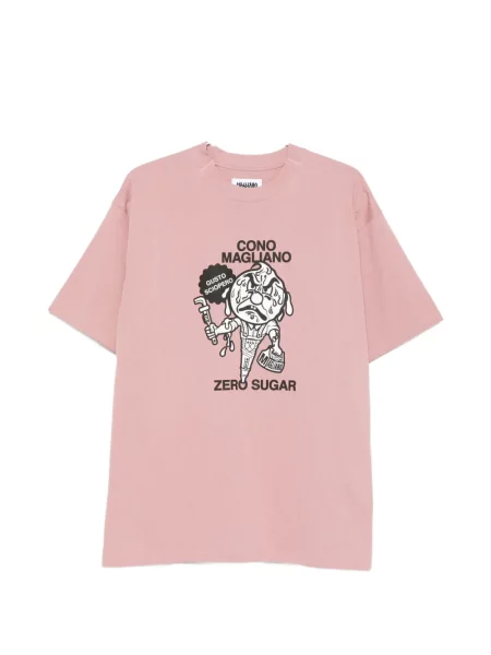 Tricou grafic Magliano cu imagine roz