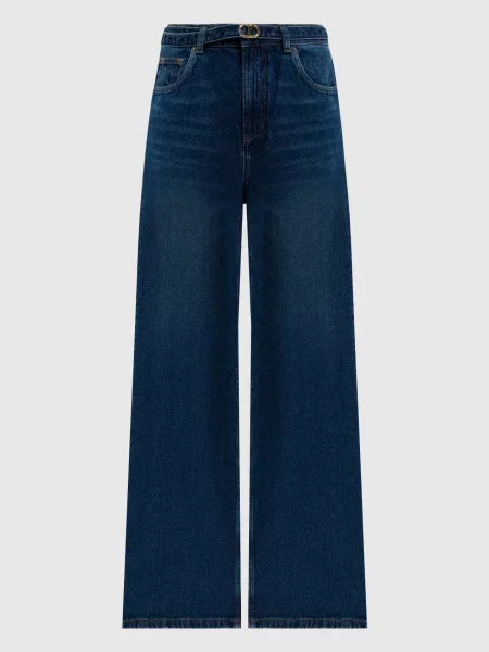 Джинси з логотипом Twinset сині