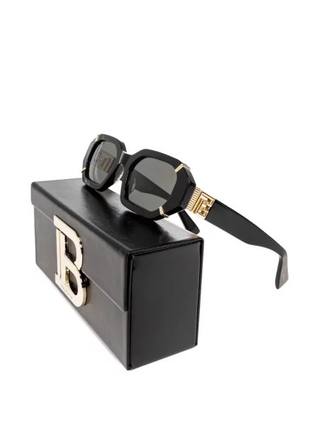 Ochelari de soare Balmain Eyewear cu imprimeu geometric negru