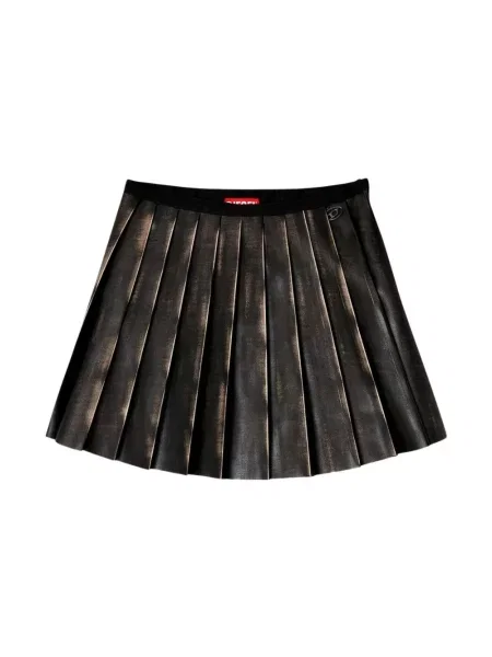 Spódnica mini Diesel brązowa