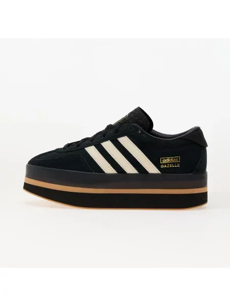 Trampki adidas Gazelle Stack W Core Black/ Cream White/ Gum 3 EUR 41 białe