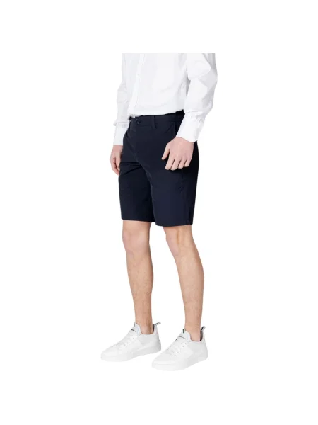 Pantaloni Eax albastru