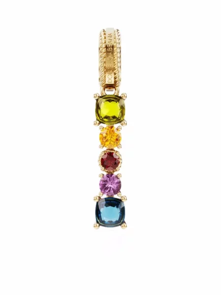 Pandantiv Dolce & Gabbana Rainbow cu strasuri galben