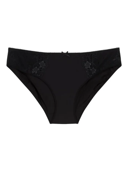 LingaDore Spodnje hlačke DAILY LACE' črna