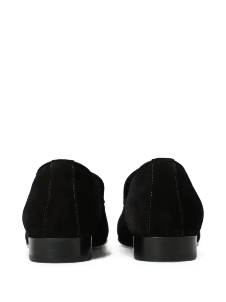 Pantofi loafer Studio Nicholson din piele de căprioară negru