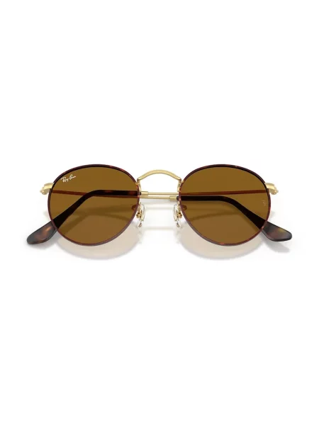 Ray-Ban napszemüveg ROUND METAL barna