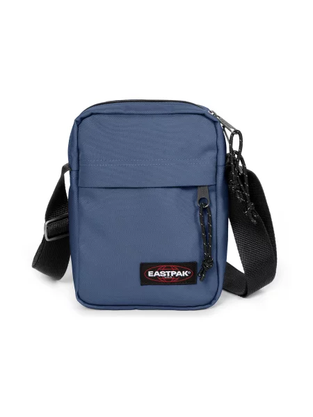 EASTPAK Geantă de umăr The One albastru porumbel / roșu / negru alb