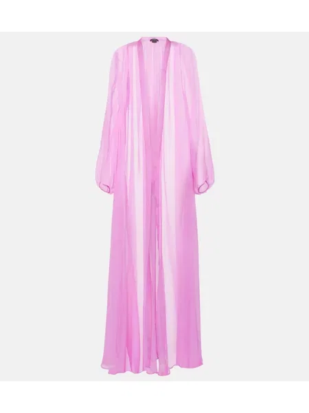 Halat Max Mara de mătase roz