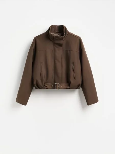 Reserved LADIES` OUTER JACKET cacao-cu-lapte