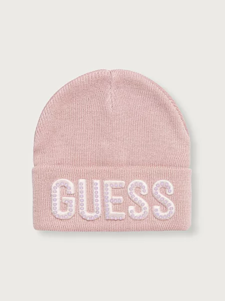 Guess шапка beanie дитяча з віскозою