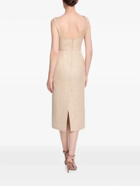 Bouclé rochie midi Elie Saab cu imagine