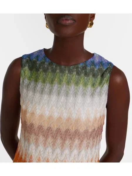 Rochie Missoni fără mâneci