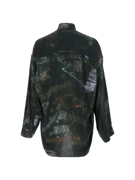 Cămașă Balenciaga lungă negru