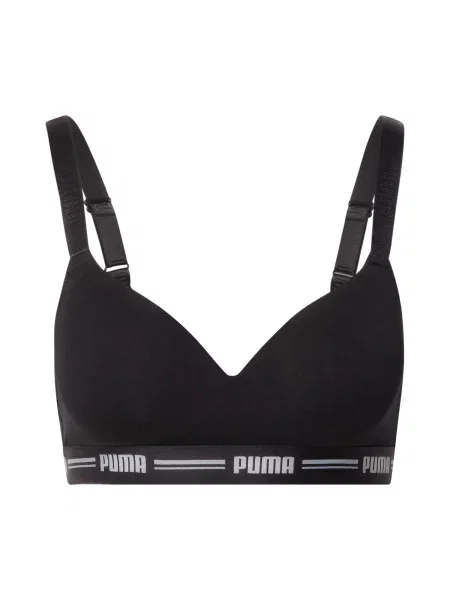 Puma športová podprsenka s modalom čierna