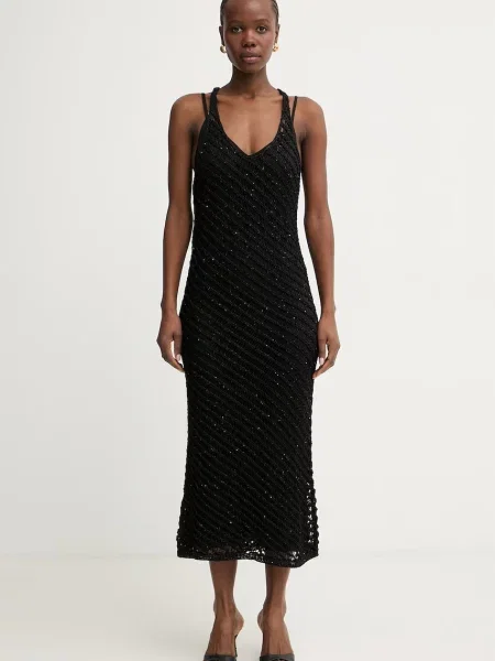 Pinko sukienka letnia czarna