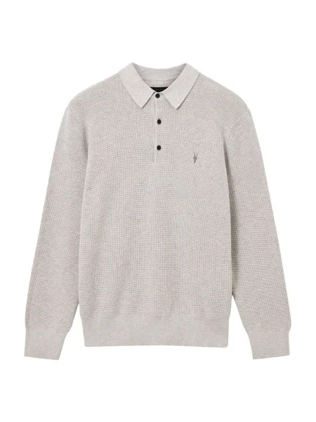 AllSaints pulover din amestec de lână ASPEN light gri