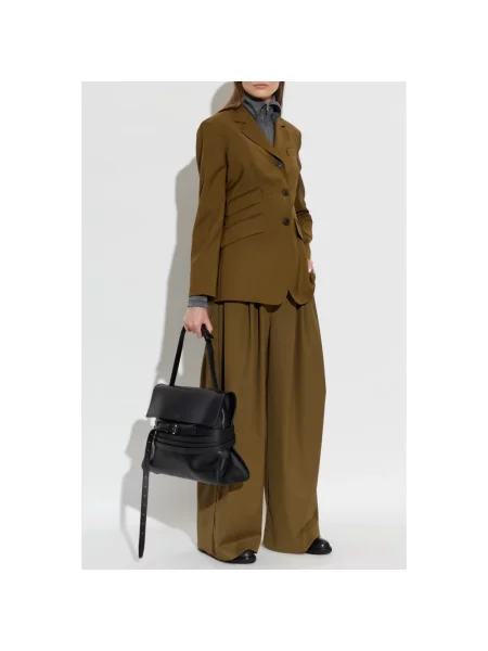 Marynarka Max Mara wełniana zielona