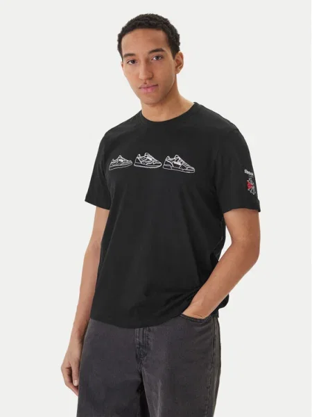 Reebok Tricou Harley negru