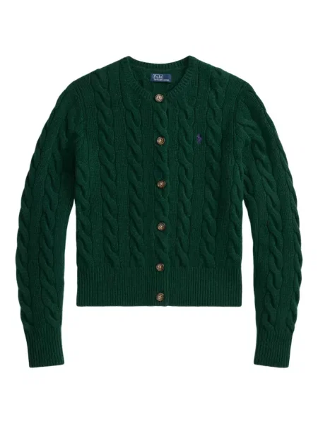 Căciulă Polo Ralph Lauren cu broderie cu dungi cowboy roșu