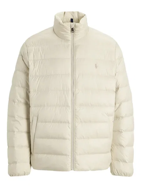 Ριγέ polo Polo Ralph Lauren με κουκούλα με αυτόγραφο λευκό