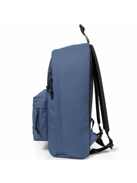 EASTPAK Batoh Out of Office modrosivá / červená / čierna / biela modrá