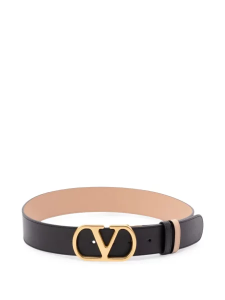 Cu centură reversibil curea Valentino Garavani negru