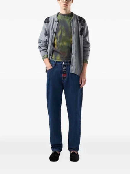 Cardigan Gcds cu model floral gri